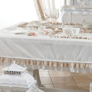 Tovaglia Frill 100% cotone 140x220cm